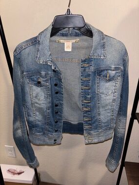 Chelsea & Violet Light Blue Denim Jean Jacket